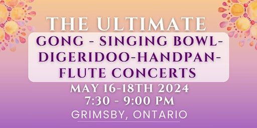 The ULTIMATE Gong, Didgeridoo, Handpan, Flute, and Sound Bowl Concerts! | Trinity United Church