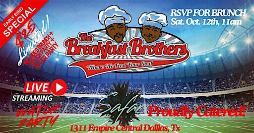 OU vs TX BRUNCH SQUAD™ Kickoff Brunch Watch Party | Safari Dallas