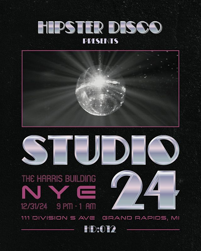 Hipster Disco: "STUDIO 24" | The Harris Building