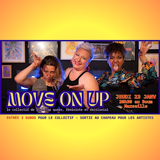 MOVE ON UP comedy club | BOUM