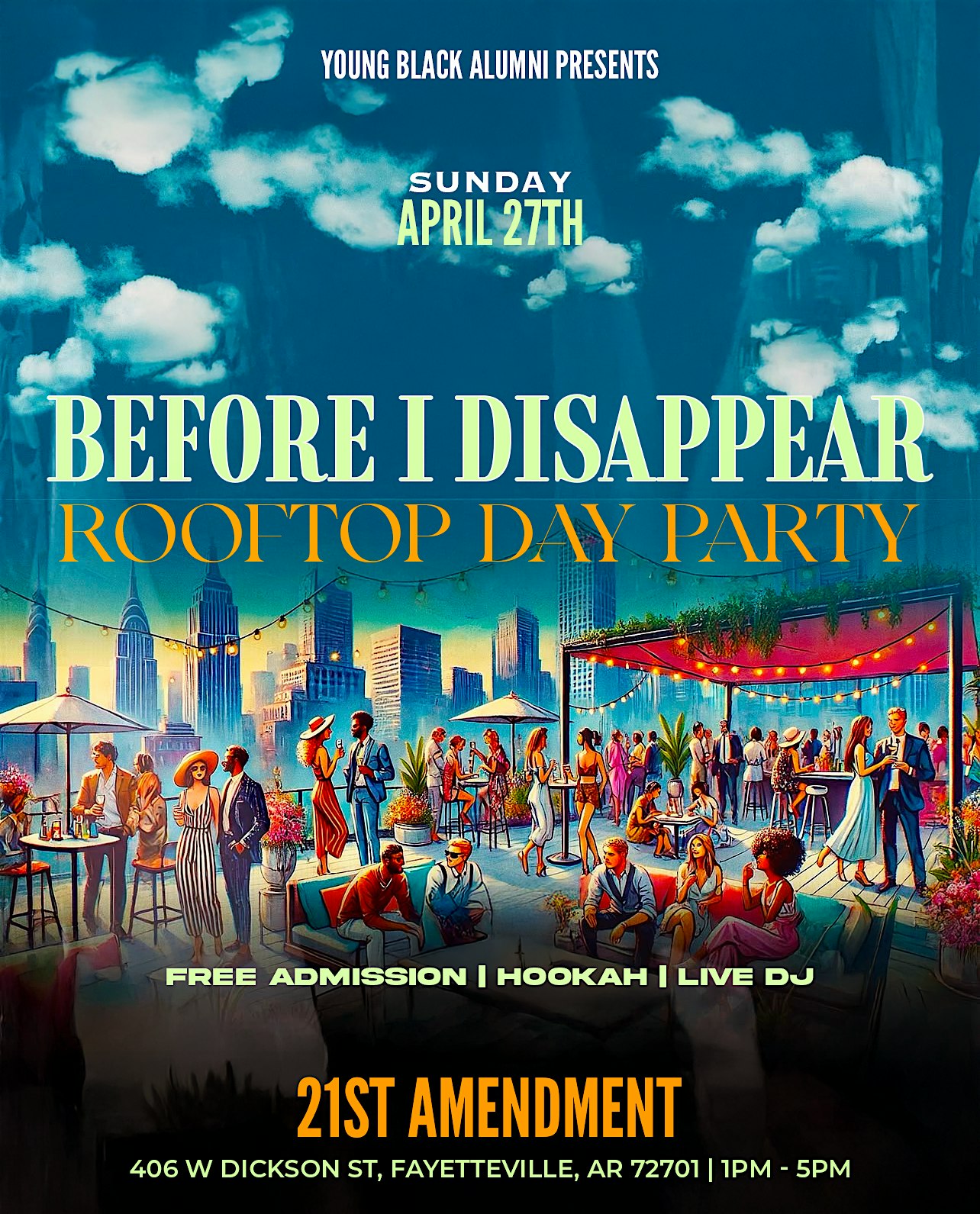 Before I Disappear Rooftop Day Party | 21st Amendment