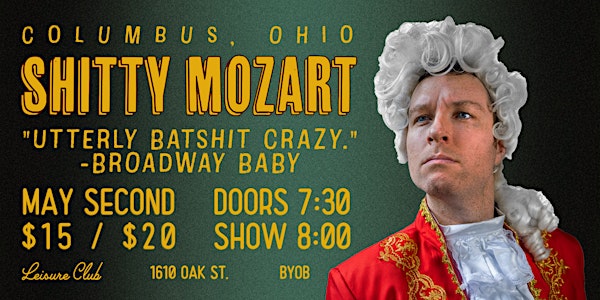 Shitty Mozart - Live at Leisure Club | Leisure Club