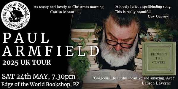 Paul Armfield - Folk Singer | The Edge Of The World Bookshop