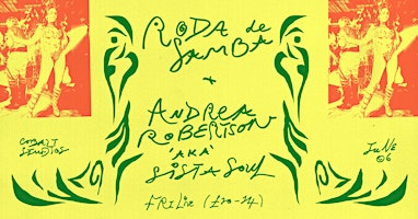 Roda de Samba + Andrea Robertson aka SistaSoul | Cobalt Studios
