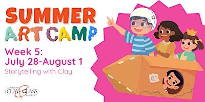 Summer Art Camp Week 5: Storytelling with Clay | Canadian Clay and Glass Gallery