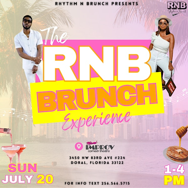 Miami - The RNB Brunch Experience | Miami Improv Comedy Club and Dinner Theater