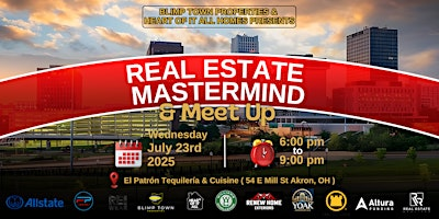 Real Estate Mastermind and Meetup | 54 E Mill St