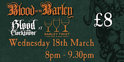 Blood on the Barley | A Blood on the Clocktower Game | Barley Twist | Barley Twist