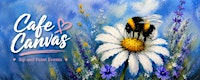 "Bee Happy" Sip-n-paint night | The Hammer and Pincers