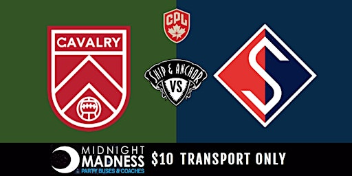 TRANSPORT ONLY - Cavalry vs Supra Du Quebec | The Ship & Anchor