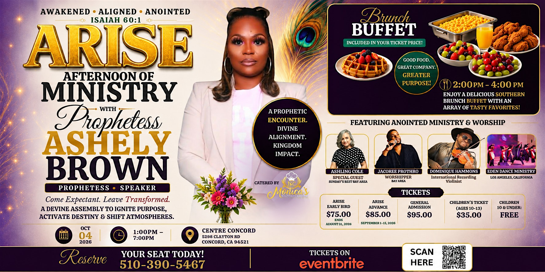 ARISE PROPHETIC BRUNCH | Centre Concord