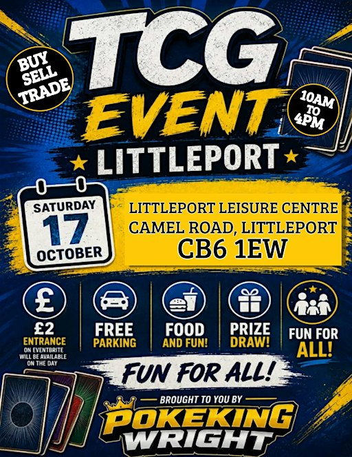 Littleport Card Show! | Littleport Leisure Centre