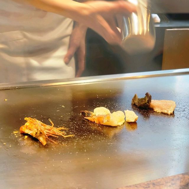銅鑼灣奢華鐵板燒