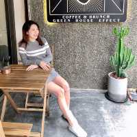 台北信義區早午餐｜在城市中找到清新綠活的環境～必吃抹茶蛋糕！
