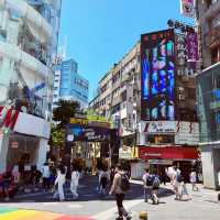 逛街吃東西超方便｜西門徒步區｜彩虹斑馬線打卡必拍景點