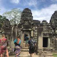 Traveling back in time at Angkor Wat