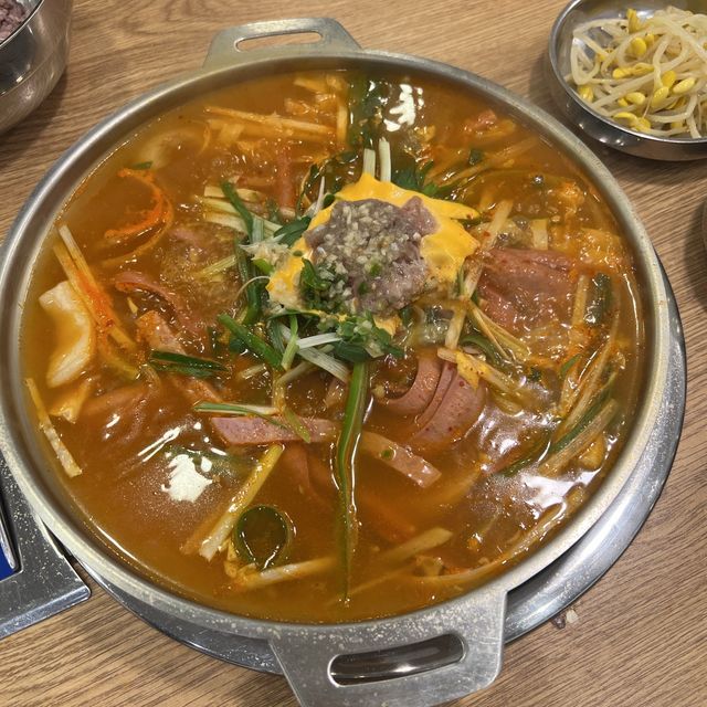 韓国/ソウル【デジタルメディアシティー】プデチゲのお店❤️‍🔥