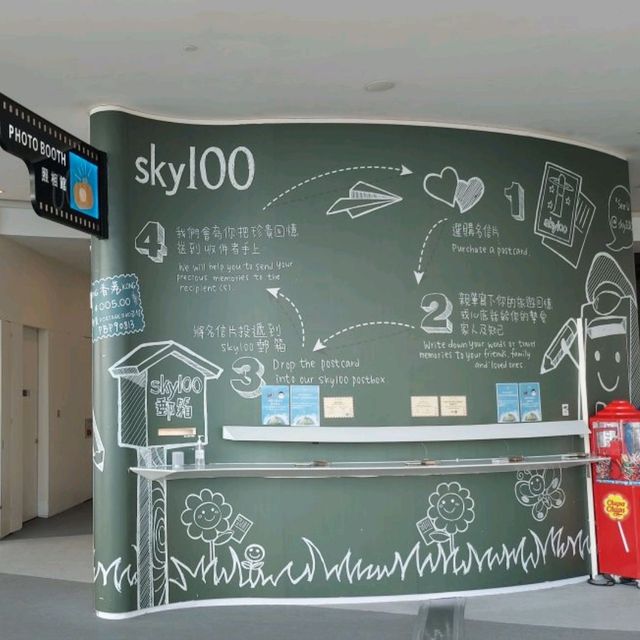 300米高空上面望晒成個香港