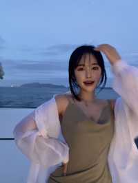 통영에서 요트타고 낭만적인 노을을 🛥️