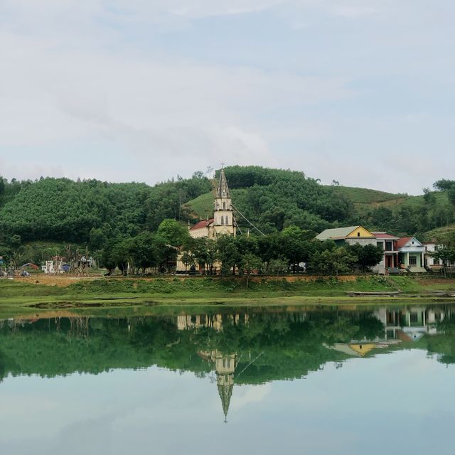 amazing landscape by the Son River 