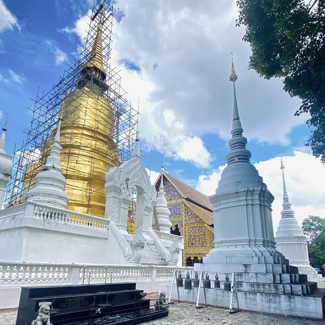 กราบไหว้ขอพรพระเจ้าเก้าตื้อ |วัดสวนดอก | เชียงใหม่