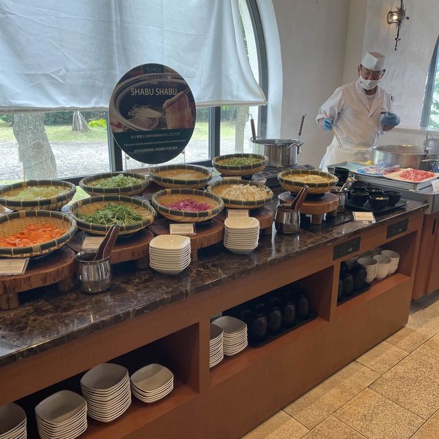 ホテル日航アリビラ『HanaHana』でランチ