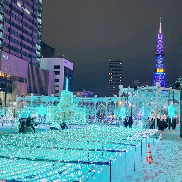 Beautiful white Odori Park