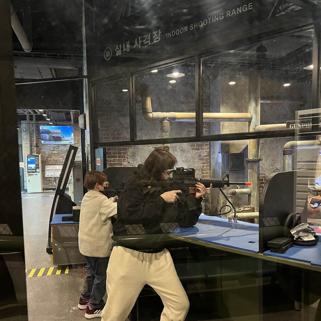 날 추울때 실내데이트 코스로 추천하는 사격장🔫