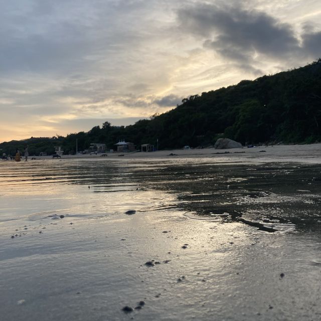 Tong Fuk Beach is beautiful 😍 