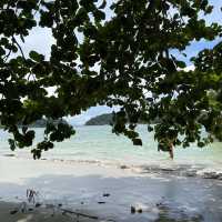 Chill with clear water and beach, Pangkor 
