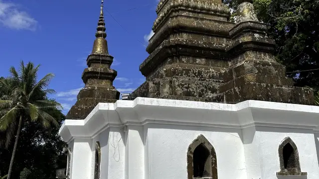 The oldest stupas in Luang Prabang