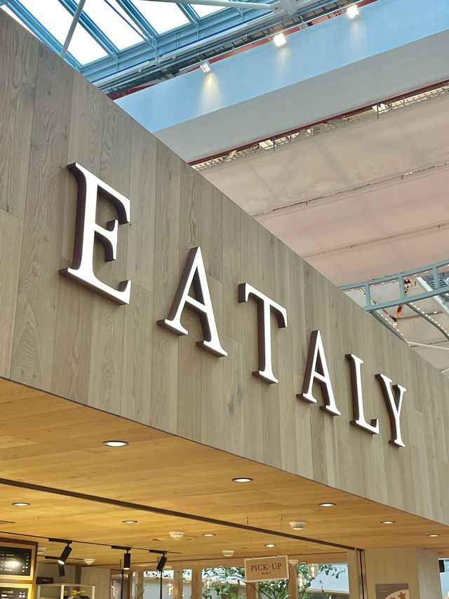 더현대 서울에서 느끼는 이탈리아 감성 “EATALY”☕️🍋