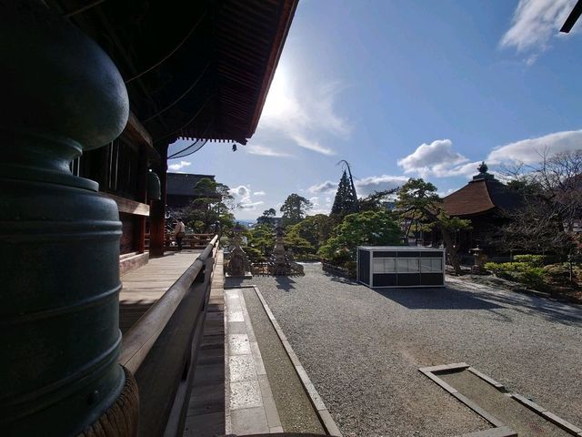 到長野必來善光寺行表參道,欣賞日本最古老佛像,買御守,求祝福