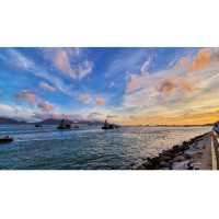 劇迷打卡點。屯門碼頭海濱長廊 Tuen Mun Ferry Pier