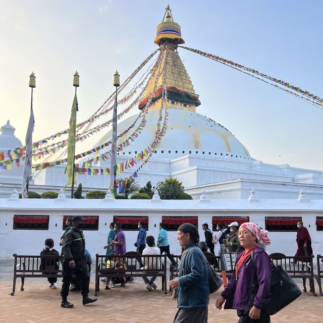 Stunning Stupa in Kathmandu, Nepal