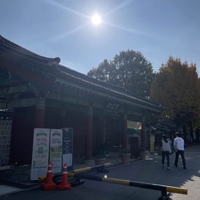 단풍과 한강뷰를 한번에 볼 수 있는 행주산성