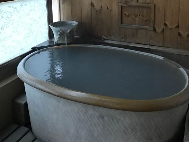 私人半露天風呂