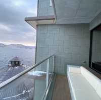 Onsen with a View of Lake Toya