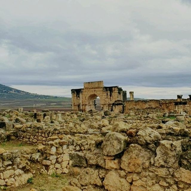 Roman-Berber Ruins in Morocco