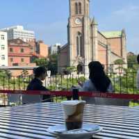 명동성당이 바로 보이는 뷰좋은카페☕️✨
