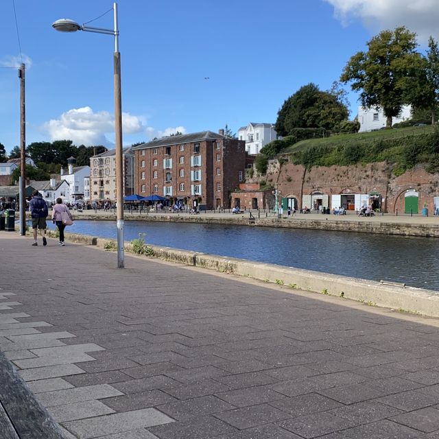 UK Exeter Quayside 一個好正的旅行地點