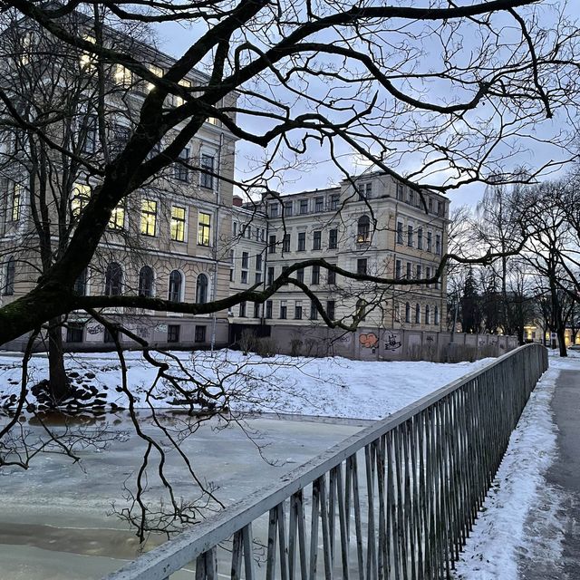 Winter in Riga