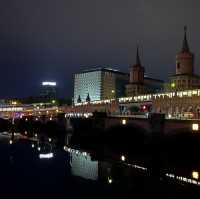 Night walk and photography in Berlin