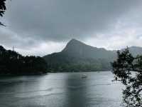 Amazing views at Qianling Lake in Guiyang.