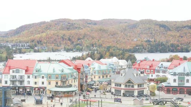 Canadian vacation ski resort - Mont-Tremblant in Quebec