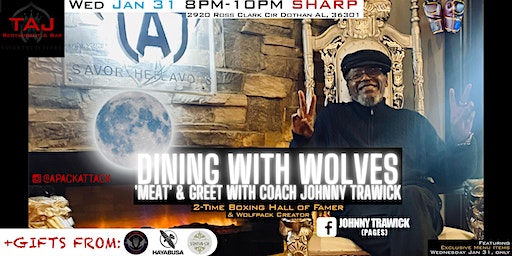 Dining with Wolves | Taj Indian & Greek Restaurant