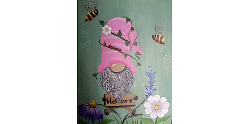 Welcome Gnome Love paint and sip painting event at The Golden Finch | 2618 Gateway Oaks Drive, Sacramento, CA, USA