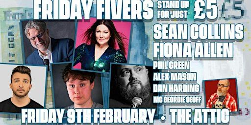 Southampton Stand Up Comedy for £5- Friday 9th February | The Attic Southampton