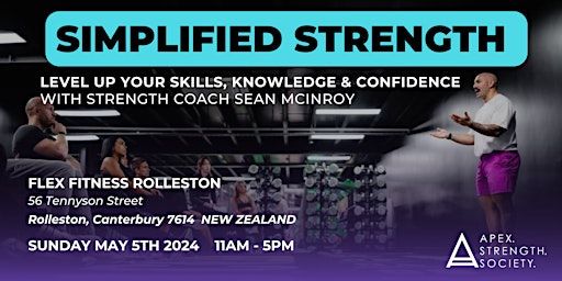 SIMPLIFIED STRENGTH - Christchurch | Flex Fitness Rolleston