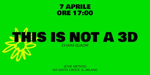 This is not a 3D | The Method